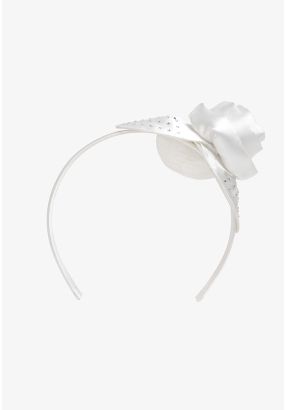 Crystal Embellished Floral Headband