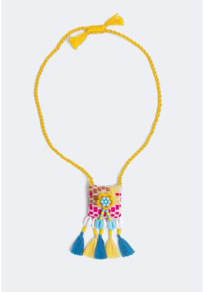 Iconic Seashells and Tussles Necklace