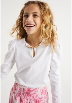 Chain Neck Top
