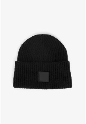Solid Woven Beanie