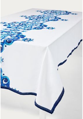 مفرش طاولة من القطن حجم كبير(170*300 سم)