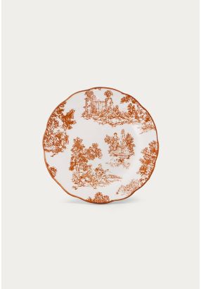 Porcelain Salad Plate 7.5 Inch Set Of 6 Pcs
