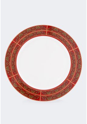 Bone China Dinner Plate 10.5 Inch Set Of 6 Pcs