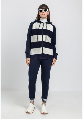 Elastic Waist Solid Jogger