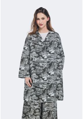 Rural Print Relax Fit Jacket