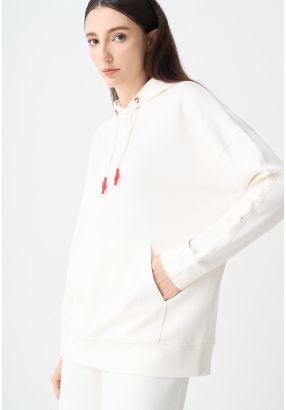 Patch Pocket Drop Shoulder Hoodie
