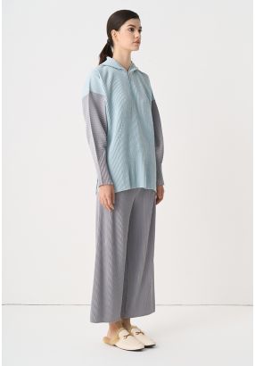 Single Tone Pleated Trouser