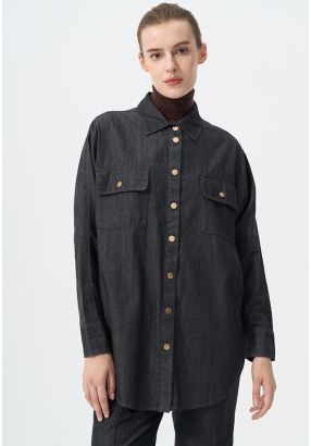Single Tone Long Sleeves Shirt 