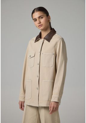Multi-Pockets Denim Jacket