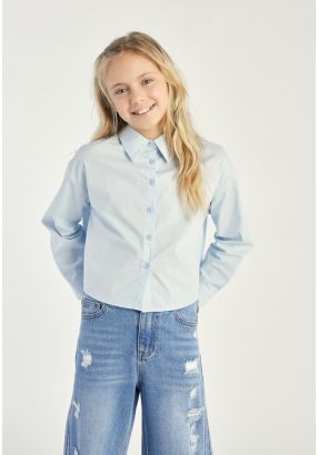 Ruffled Back Shirt