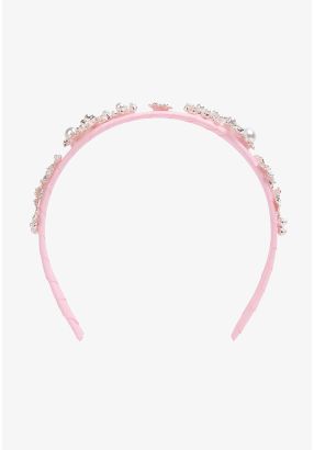 Embellished Metallic Headband
