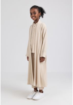 Solid Long Cardigan