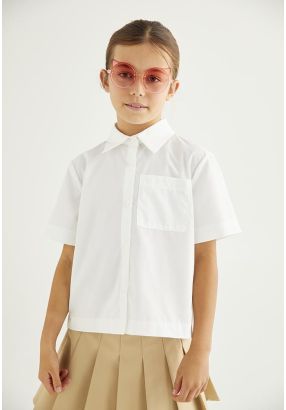 Pleated Back Shirt