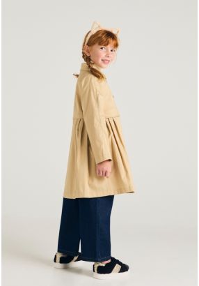 Pleated Waist Jeans