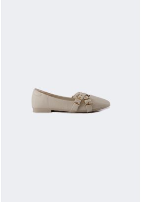 Double Strap Ballet Flats