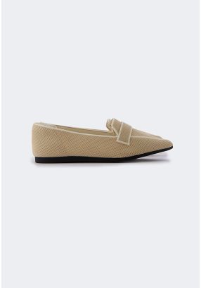 Contrast Flyknit Ballerina Flats
