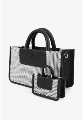 Mini Canvas Crossbody Bag