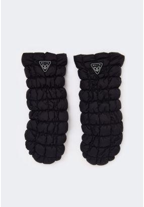 Solid Puff Gloves