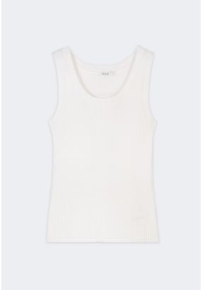 Basic Solid Ribbed Top