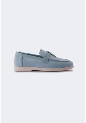 PU Leather Detailed Loafers