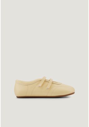 Double Strap Ballerina Flats