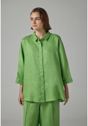 Long Kimono Sleeves Basic Shirt