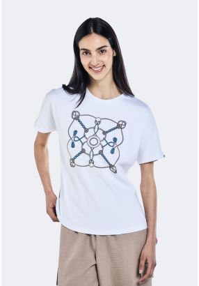 Rope Print Short Sleeve T-Shirt