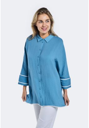 Back Chain Print Shirt