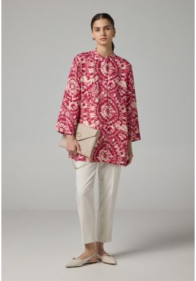 Single Tone High-Waist Trousers