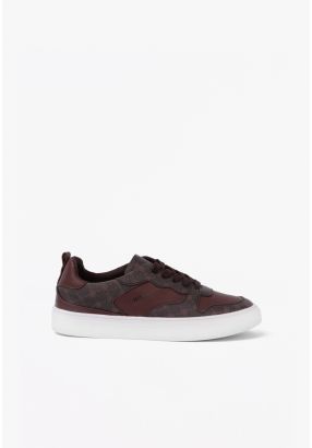 Two Toned Monogram Sneakers