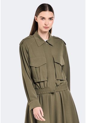 Regular Fit Bomber Jacket 