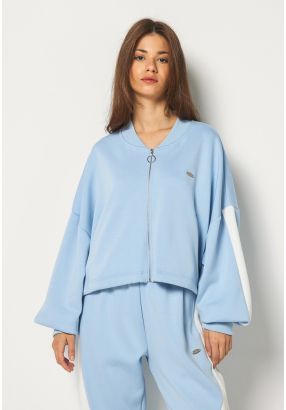Drawstrings Hems Jacket