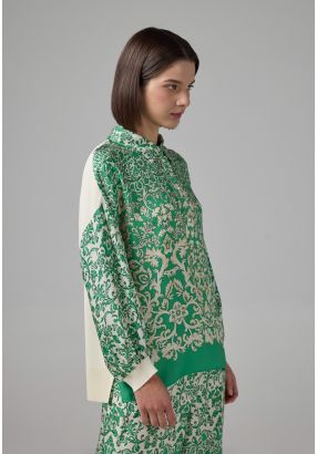 Drop Shoulder Print Shirt