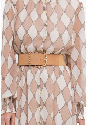 Solid Elastic Waist Belt -Sale