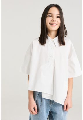 Solid Boxy Shirt