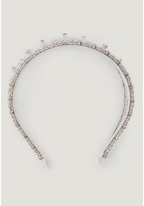 Mesh Crystal Glam Headband