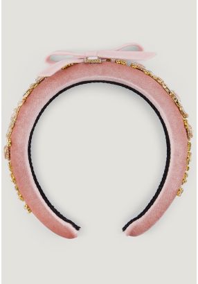 Velvet Embellished Headband