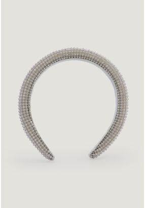 Quilted Crystal Embellished Headband