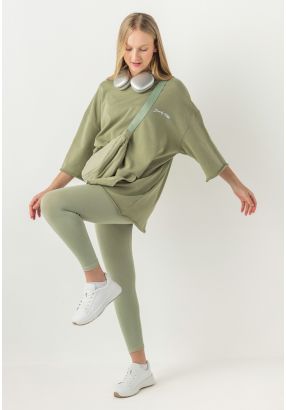 Solid Knitted Leggings