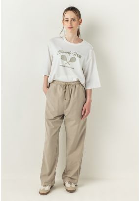 Solid Sporty Pants