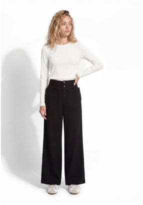 Elegant High-Waist Trousers