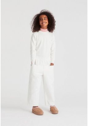Buttons Embellished Jeans