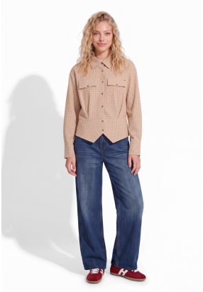 Classic Wide-Leg Jeans