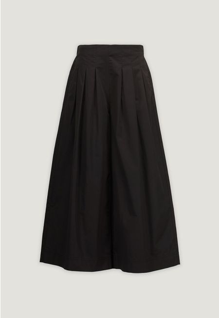 High Waist Pleated Trousers