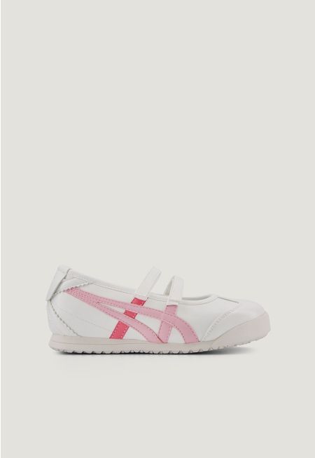 Sporty Double Strap Ballerina Flats