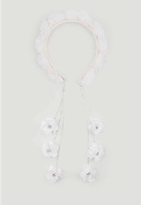 Floral Fringes Headband