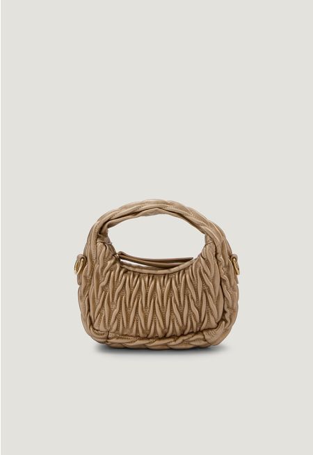 Mini Textured Shoulder Bag