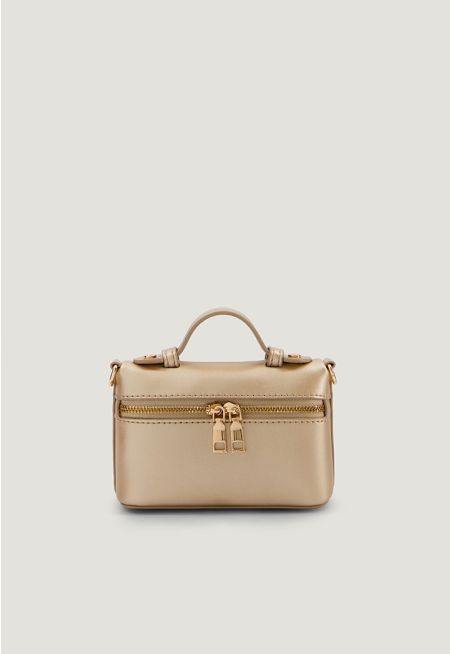 Matte PU Leather Mini Crossbody bag