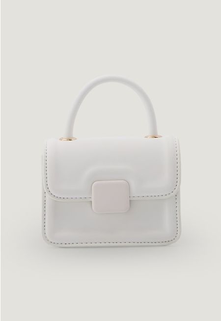 Solid Iconic Mini Crossbody Bag