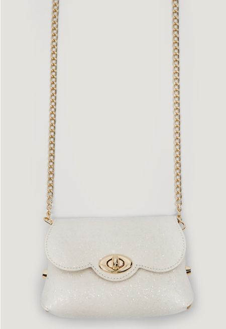 Sequined Mini Crossbody Bag